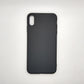 iPhone Xs Max bundle pack of 3 Silicone case slim black red blue back covers
