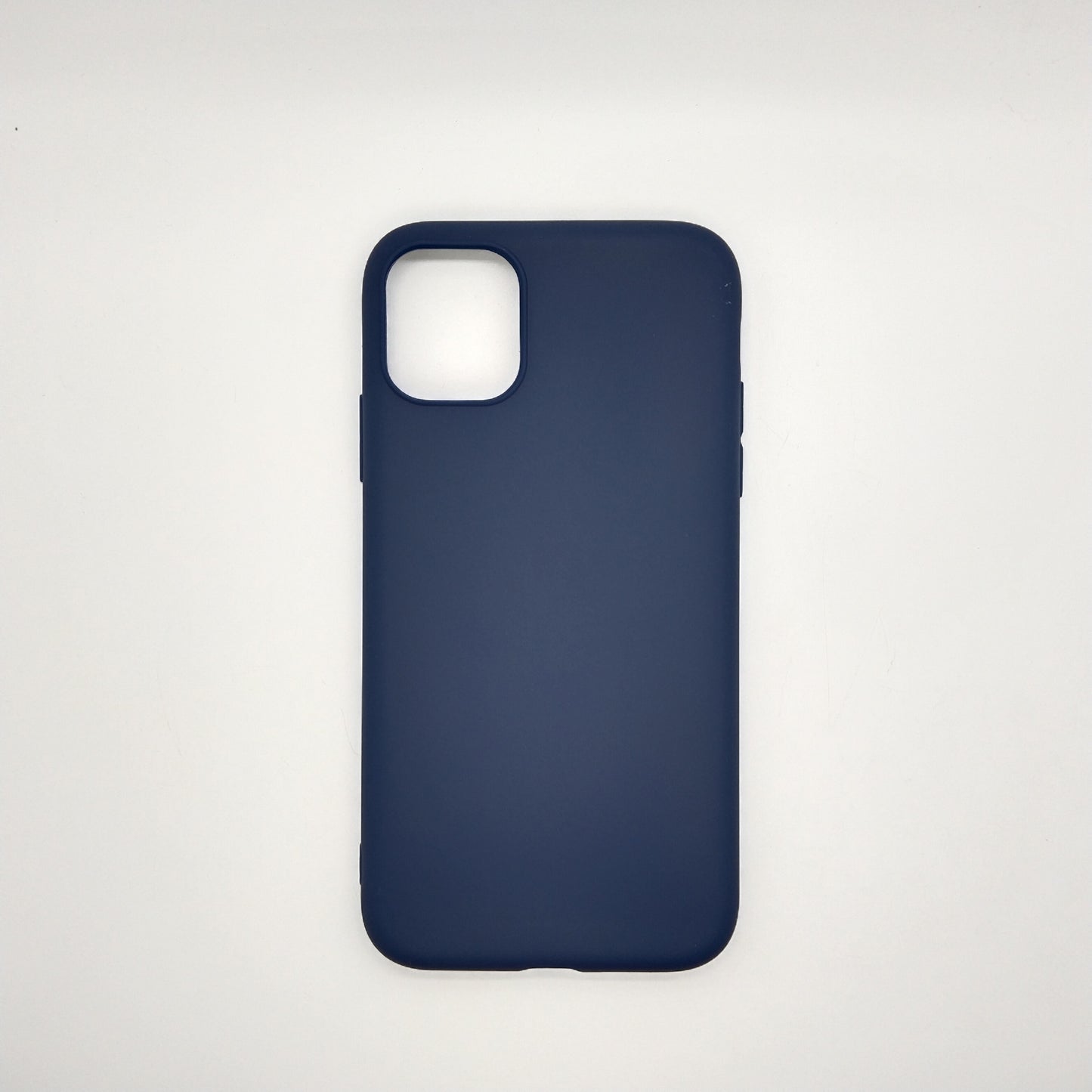iPhone 11 bundle pack of 3 Silicone case slim black red blue back covers