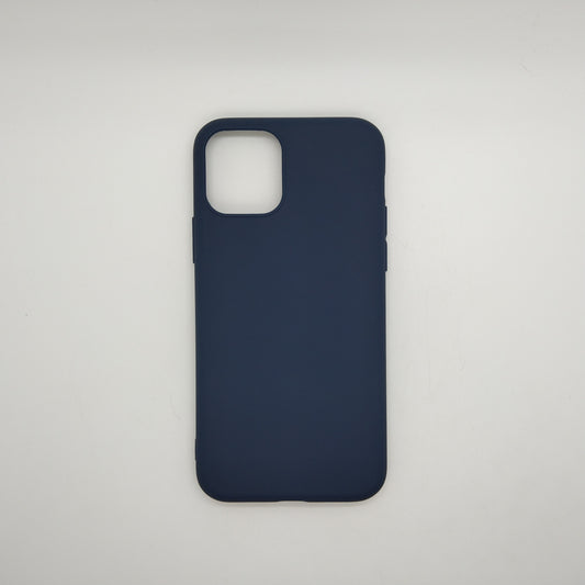 iPhone 11 Pro bundle pack of 3 Silicone case slim black red blue back covers