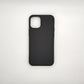 iPhone 12 Mini bundle pack of 3 Silicone case slim black red blue back covers