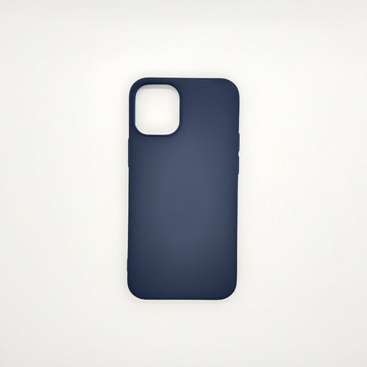 iPhone 12 Mini bundle pack of 3 Silicone case slim black red blue back covers