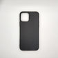 iPhone 12 bundle pack of 3 Silicone case slim black red blue back covers