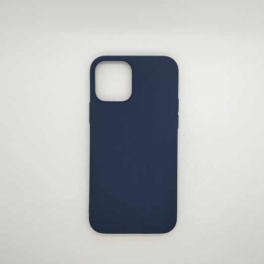 iPhone 12 bundle pack of 3 Silicone case slim black red blue back covers