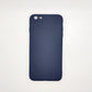 iPhone 6 Plus bundle pack of 3 Silicone case slim black red blue back covers