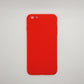 iPhone 6 Plus bundle pack of 3 Silicone case slim black red blue back covers