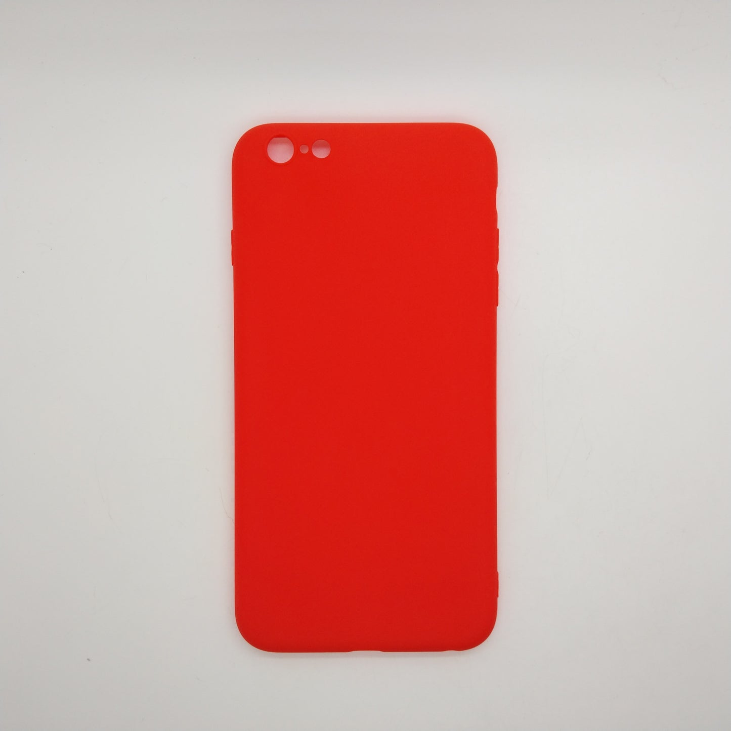iPhone 6 Plus bundle pack of 3 Silicone case slim black red blue back covers