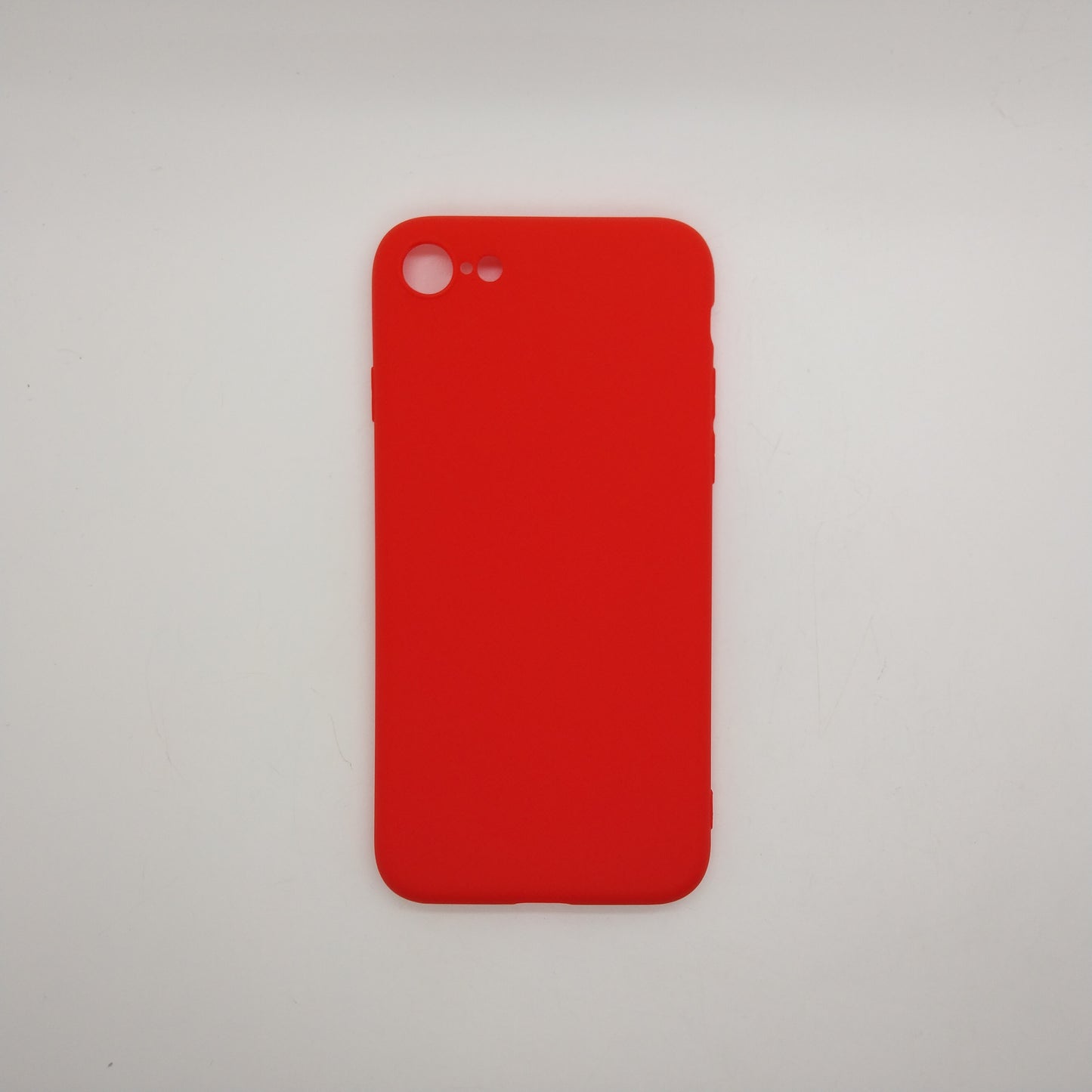 iPhone 7 bundle pack of 3 Silicone case slim black red blue back covers