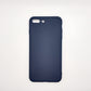 iPhone 7 Plus bundle pack of 3 Silicone case slim black red blue back covers