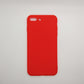iPhone 7 Plus bundle pack of 3 Silicone case slim black red blue back covers