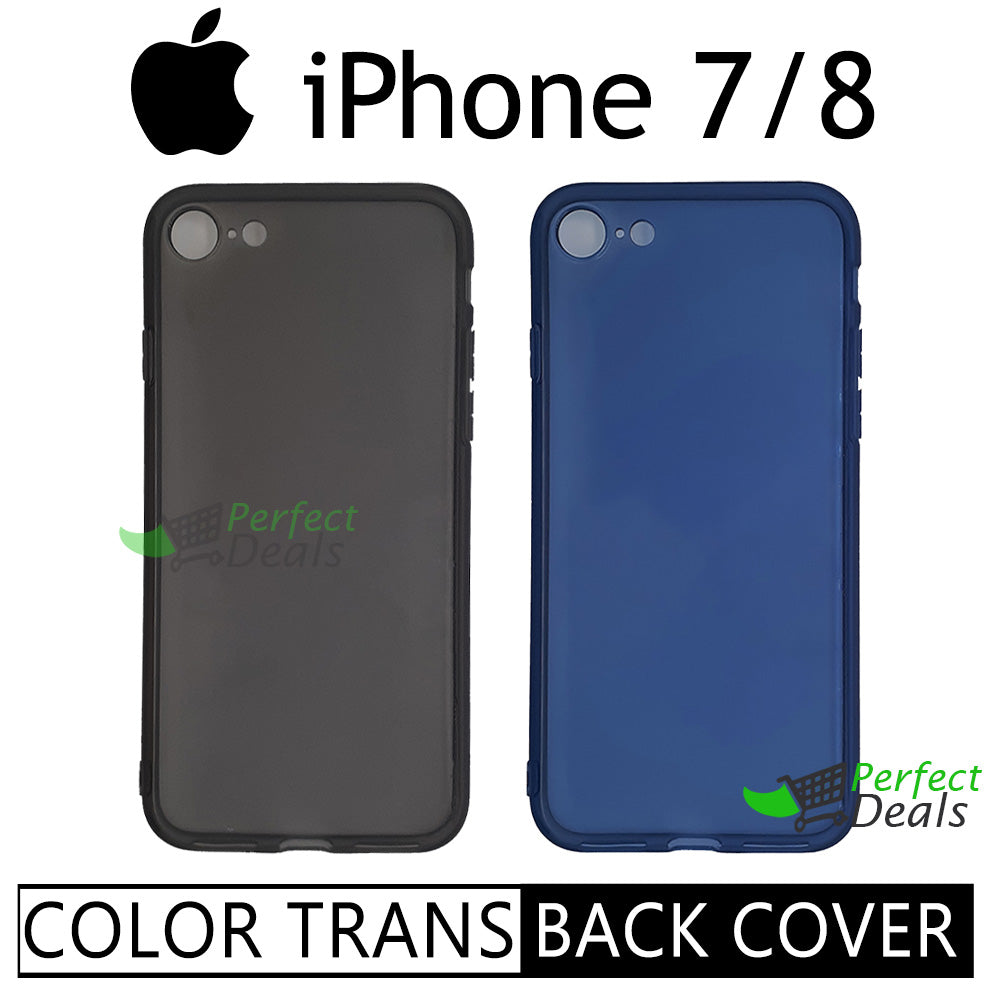 Semi Transparent TPU Case for apple iPhone 7/8