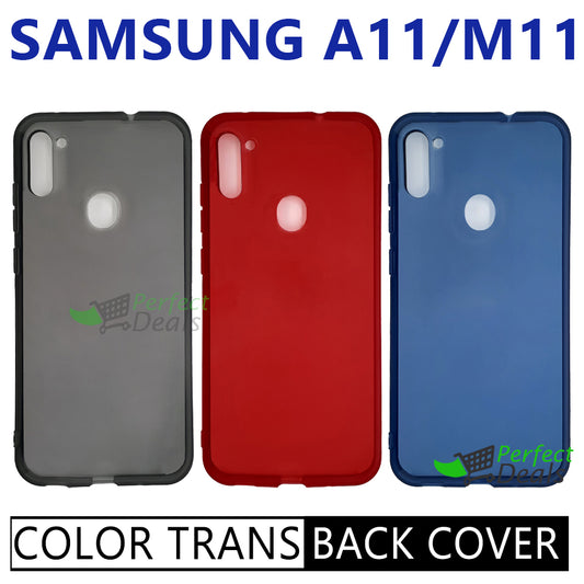 Semi Transparent TPU Case for Samsung A11