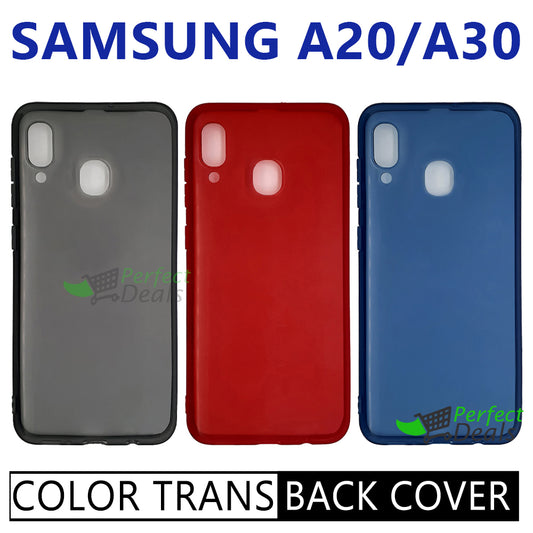 Semi Transparent TPU Case for Samsung A20