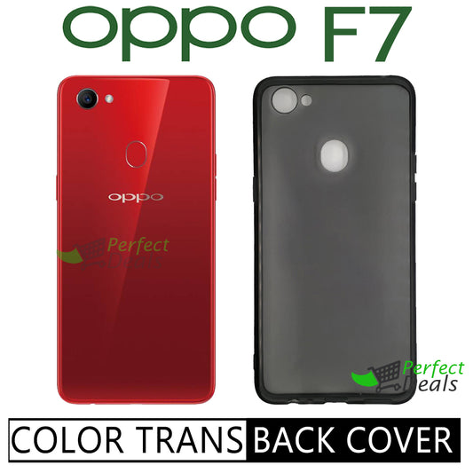 Semi Transparent TPU Case for OPPO F7
