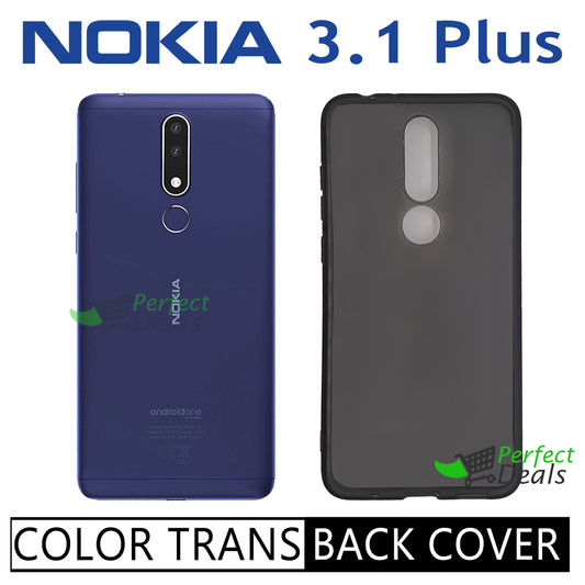 Semi Transparent TPU Case for Nokia 3.1