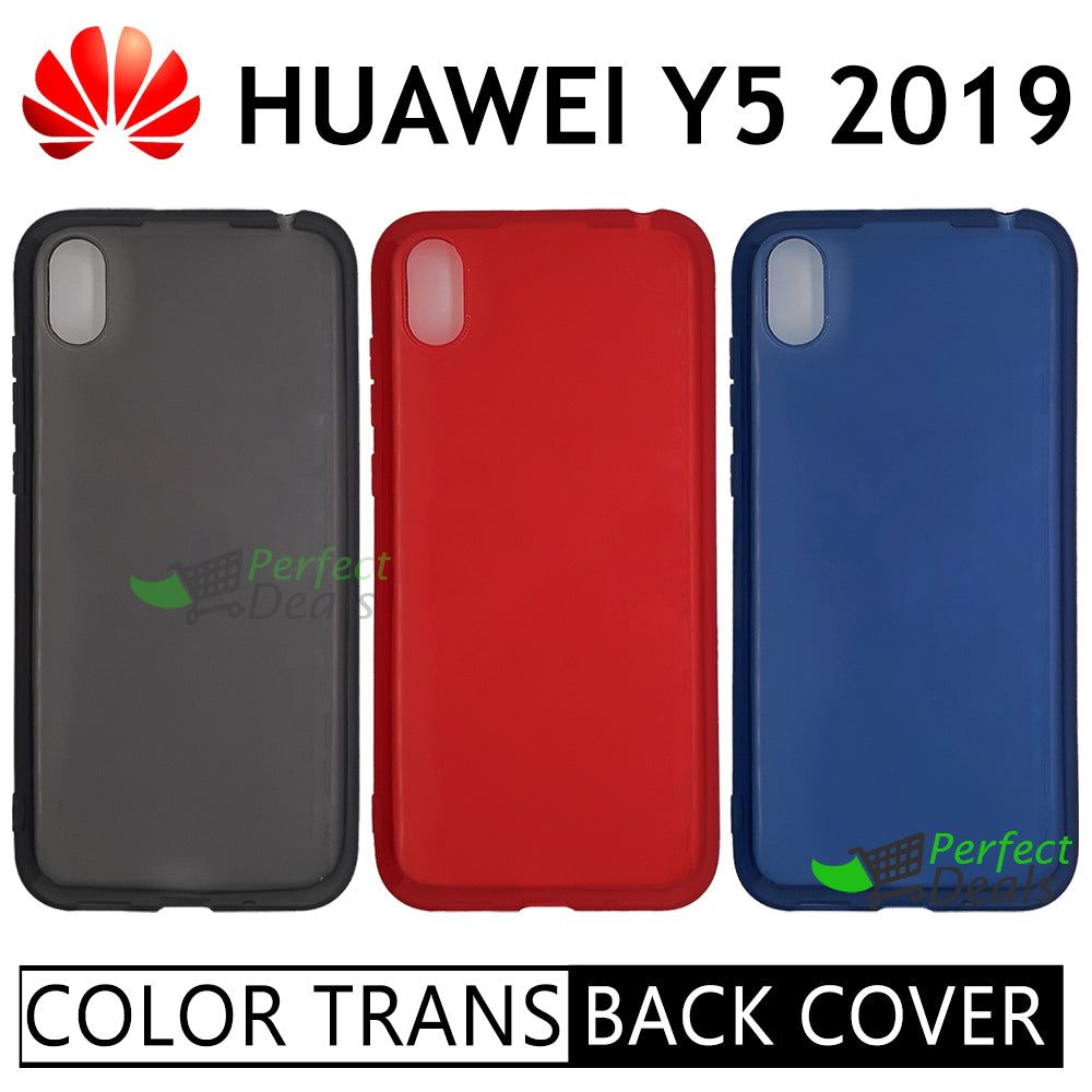 Semi Transparent TPU Case for Huawei Y5 2019