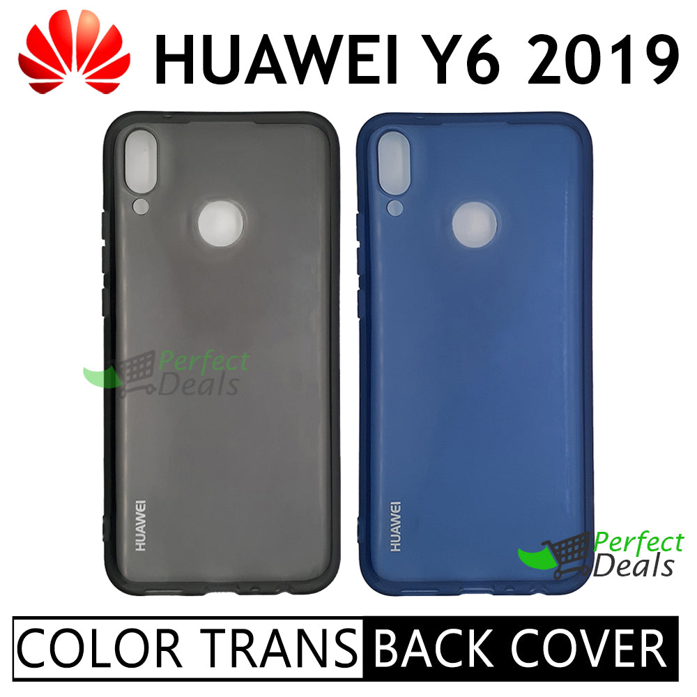 Semi Transparent TPU Case for Huawei Y6 2019