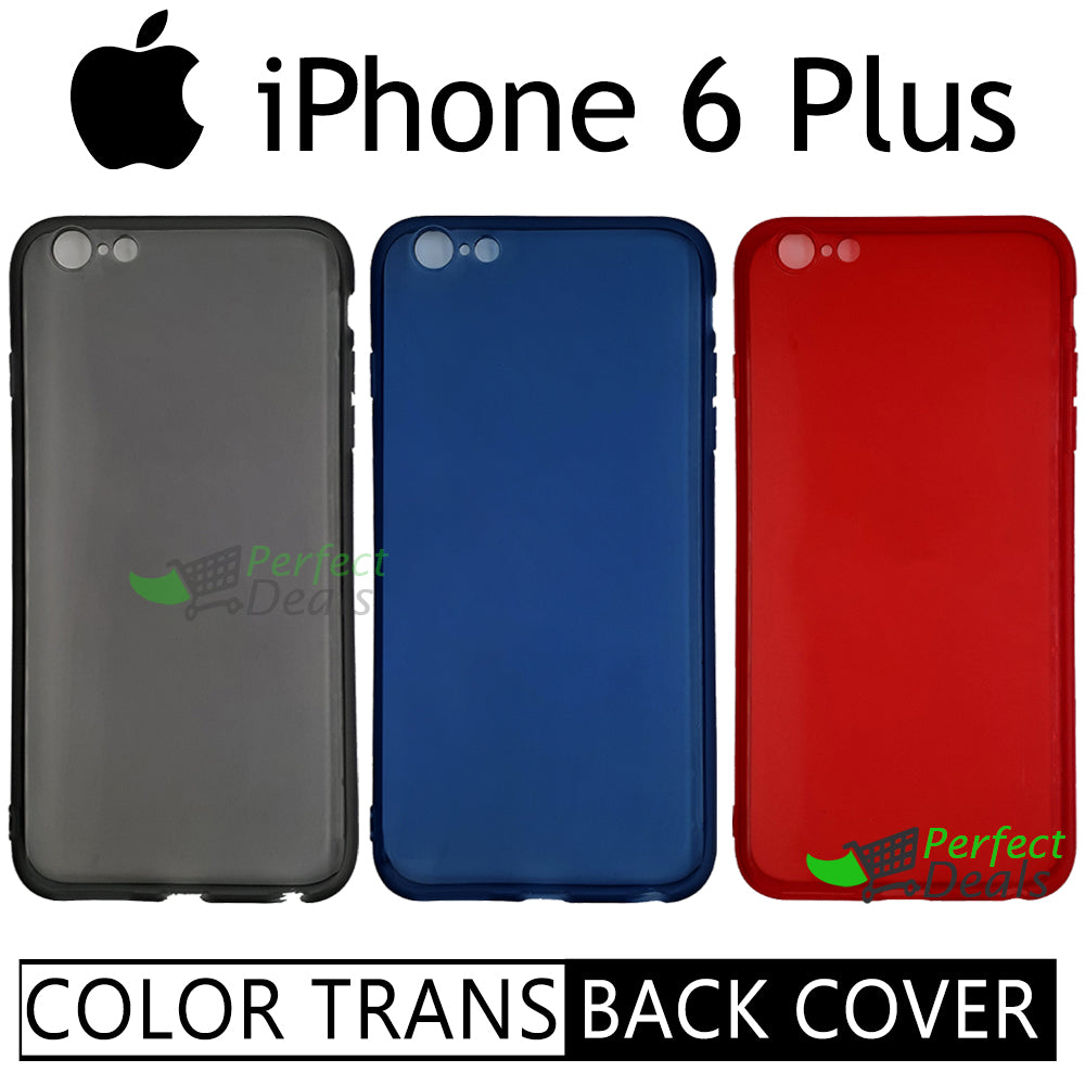 Semi Transparent TPU Case for apple iPhone 6 Plus