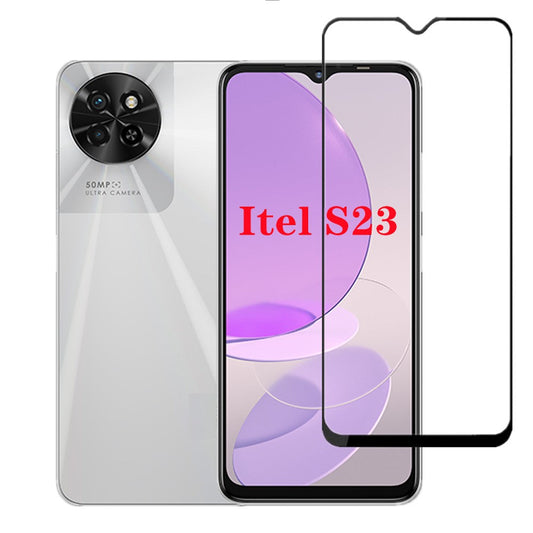 itel S23 Tempered Glass Screen Protector