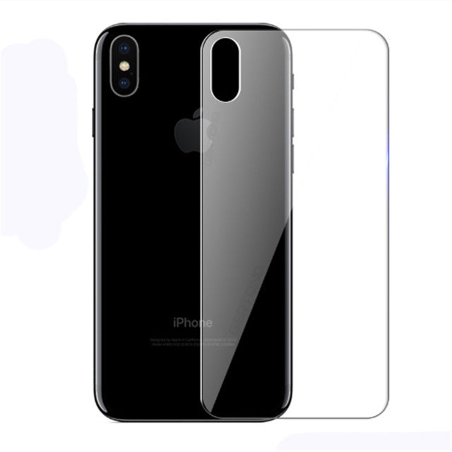 Back Tempered Glass Protector for iPhone