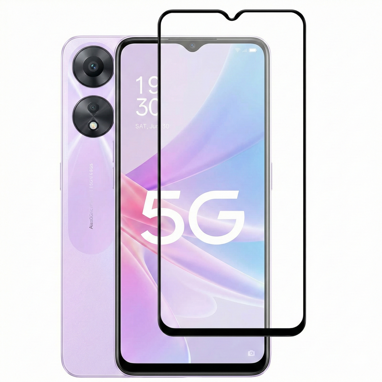 OPPO A78 Tempered Glass Screen Protector 9H HD Clear