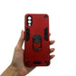 Samsung A02 / M02 Hard PC Case with ring holder Shockproof Slim back Cover