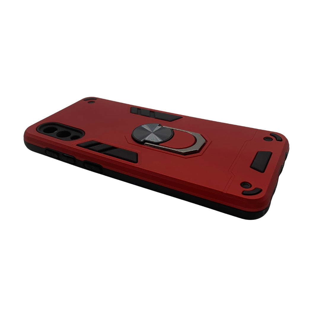 Samsung A02 / M02 Hard PC Case with ring holder Shockproof Slim back Cover