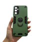 Samsung A05s Hard PC Case with Metal ring holder Shockproof Slim back Cover