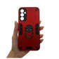 Samsung A34 5G Hard PC Case with ring holder Shockproof Slim back Cover
