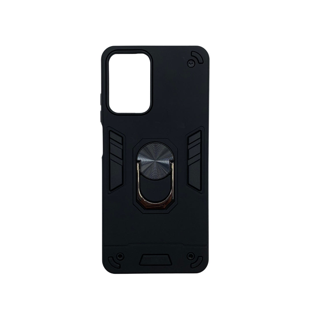 Motorola Moto G04 Hard PC Case with ring holder Shockproof Slim back Cover