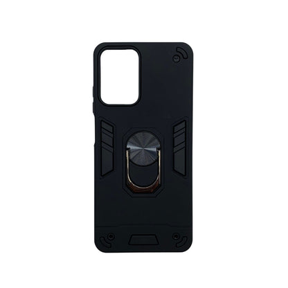 Motorola Moto G04 Hard PC Case with ring holder Shockproof Slim back Cover