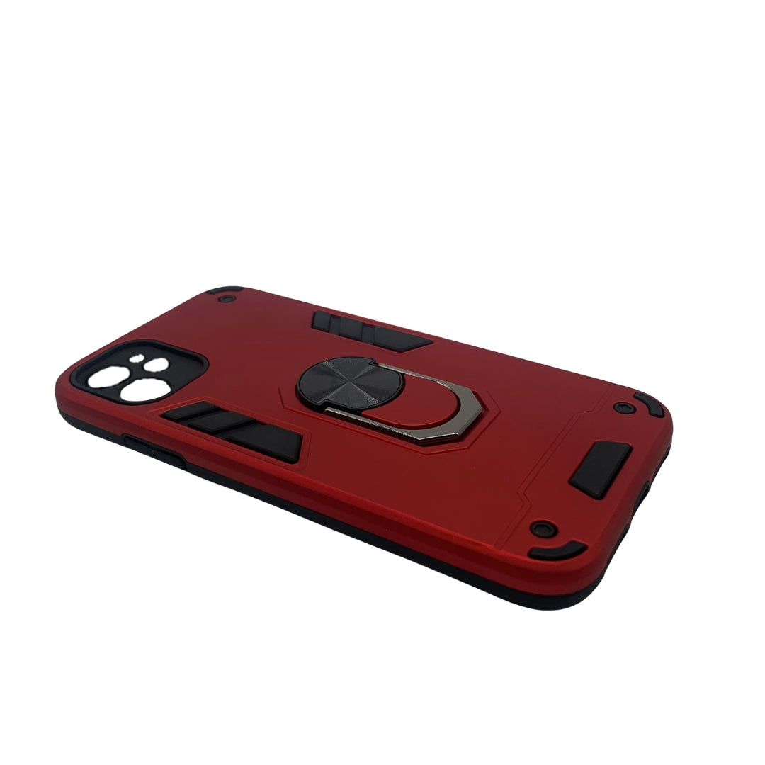 iPhone 11 Hard PC Case with ring holder Shockproof Slim back Cover