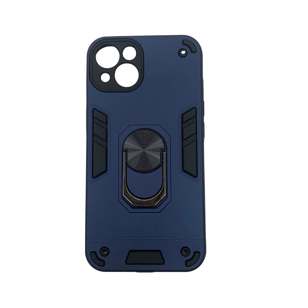 iPhone 13 Hard PC Case with ring holder Shockproof Slim back Cover