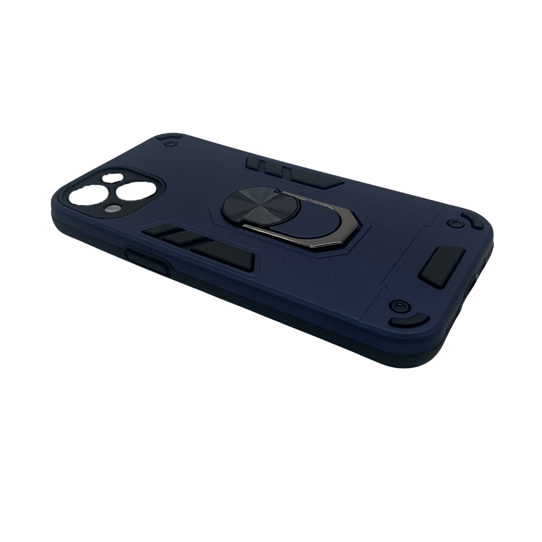 iPhone 13 Hard PC Case with ring holder Shockproof Slim back Cover