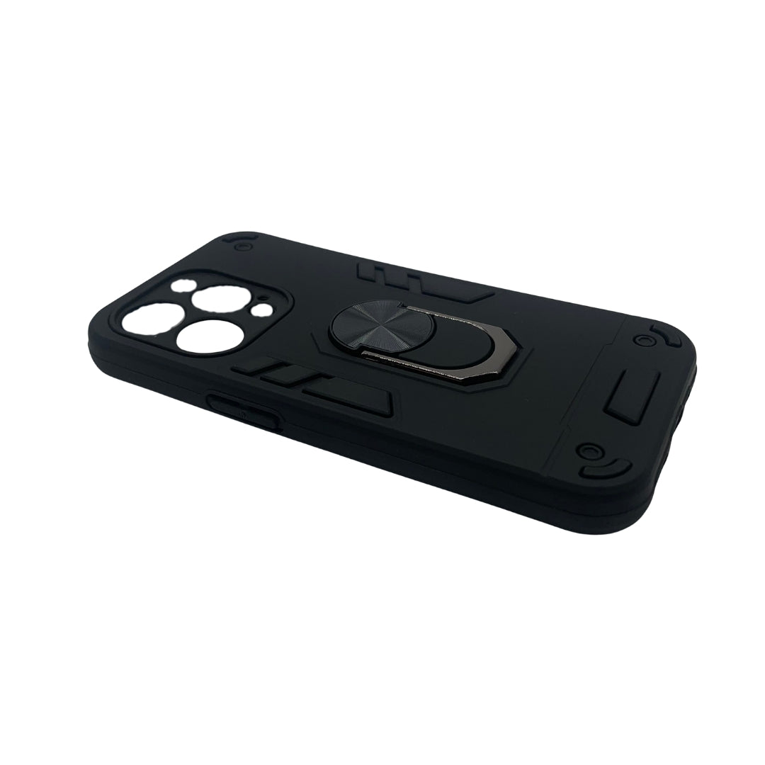 iPhone 14 Pro Hard PC Case with ring holder Shockproof Slim back Cover
