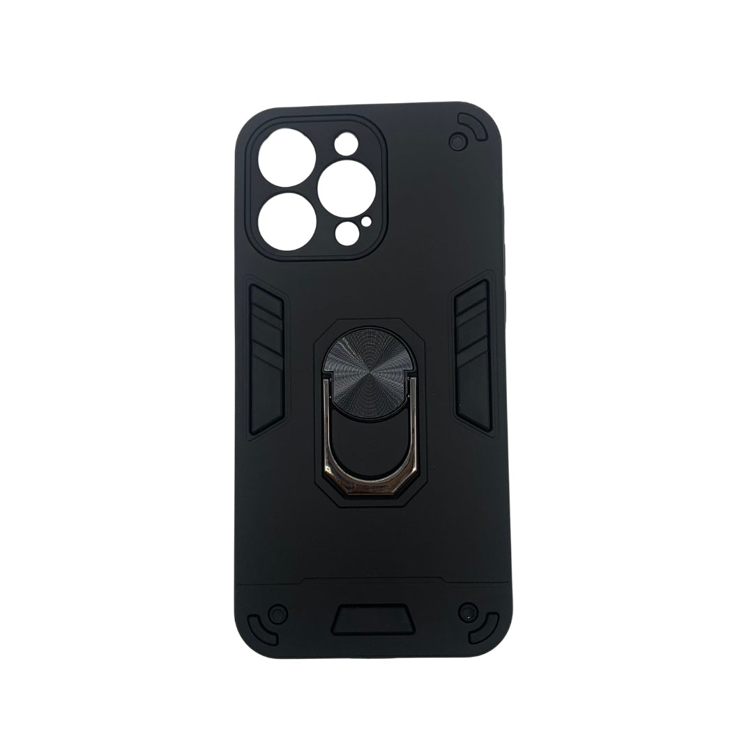 iPhone 15 Pro Max Hard PC Case with ring holder Shockproof Slim back Cover