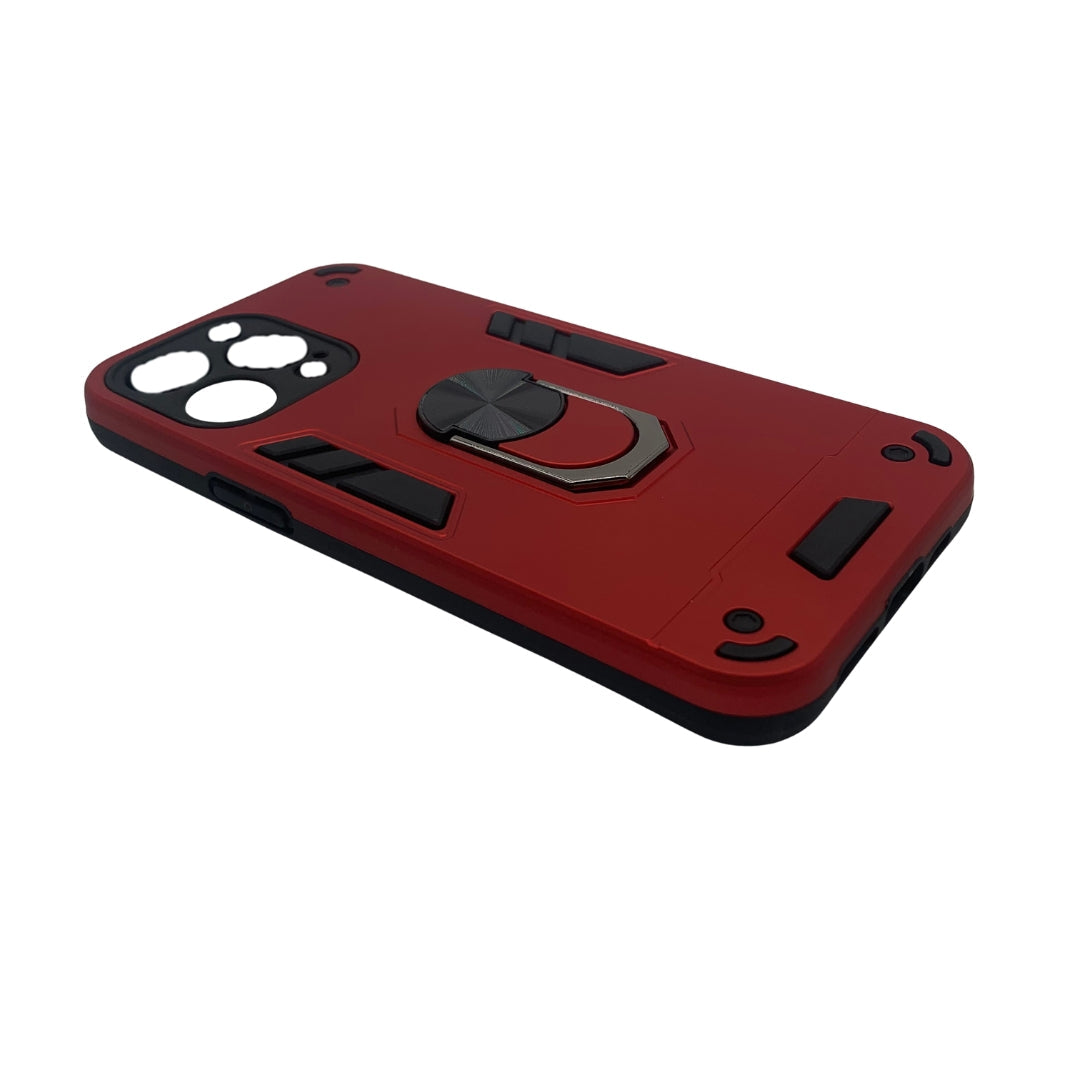 iPhone 15 Pro Max Hard PC Case with ring holder Shockproof Slim back Cover