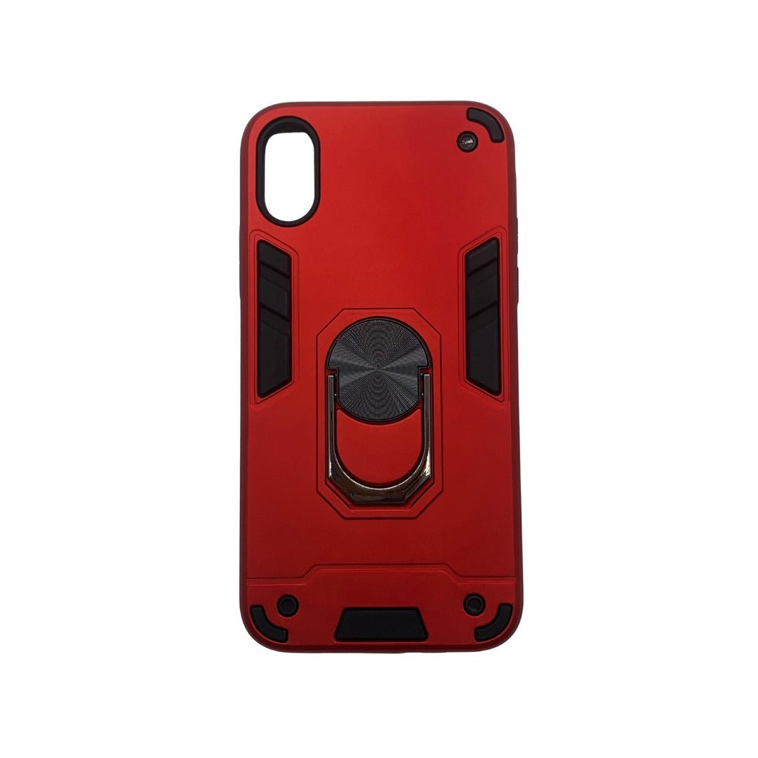 iPhone X / XS Hard PC Case with ring holder Shockproof Slim back Cover