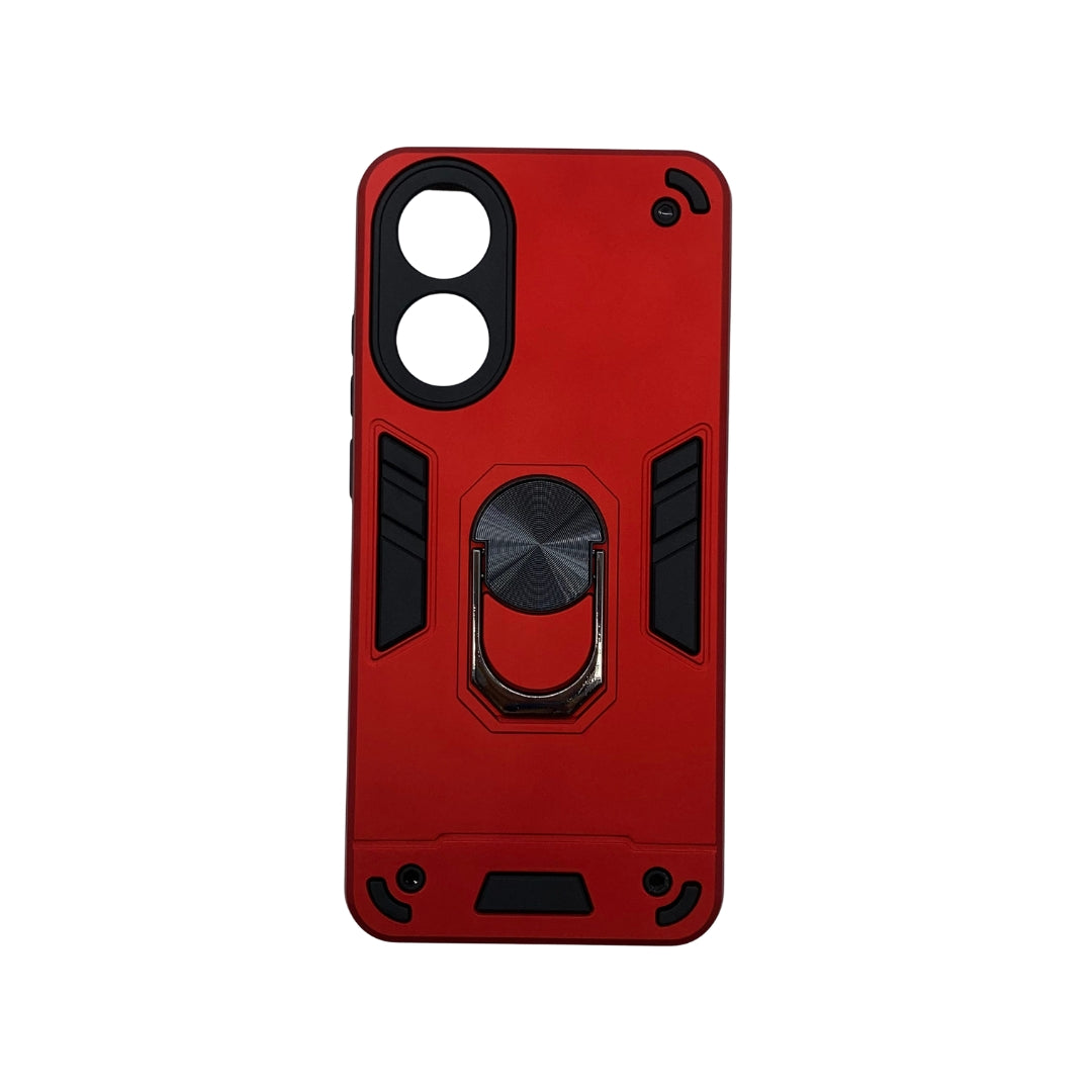 OPPO A78 Hard PC Case with ring holder Shockproof Slim back Cover