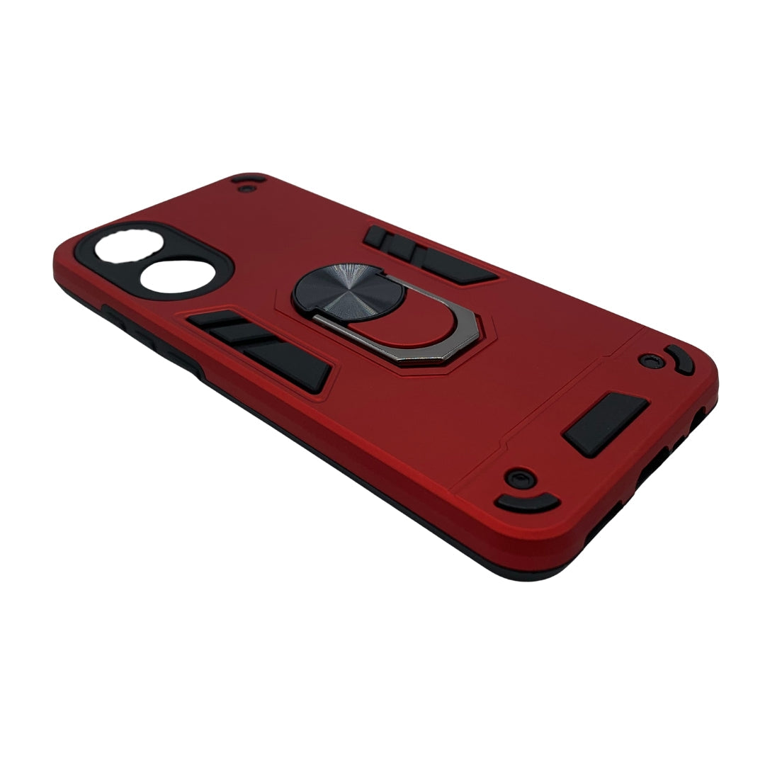 OPPO A78 Hard PC Case with ring holder Shockproof Slim back Cover