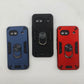 Google Pixel 8A Hard PC Case with Metal ring holder Shockproof Slim back Cover