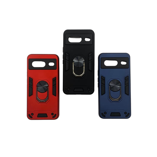 Google Pixel 8 Hard PC Case with ring holder Shockproof Slim back Cover