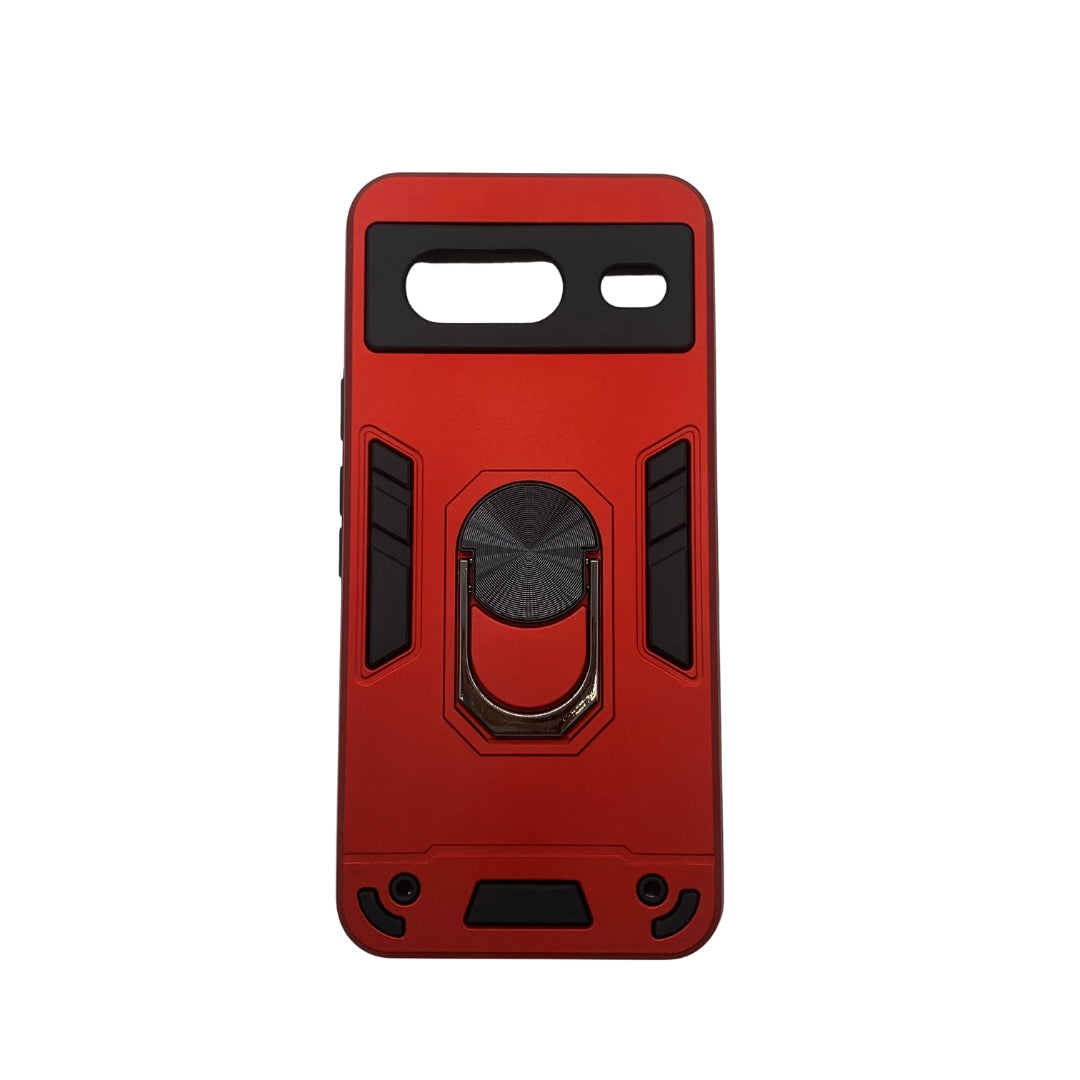 Google Pixel 8 Hard PC Case with ring holder Shockproof Slim back Cover