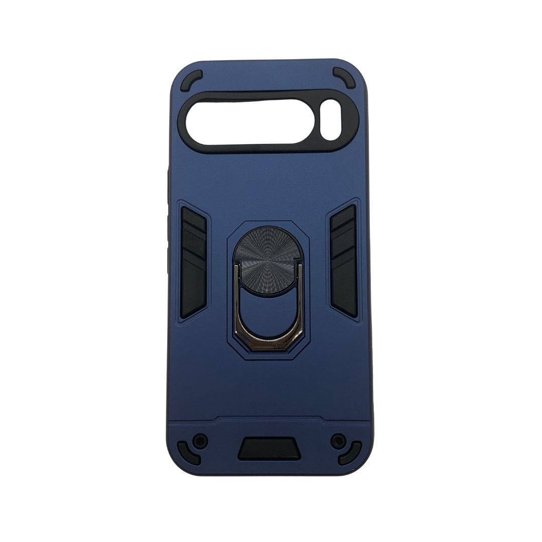 Google Pixel 9 Pro XL Hard PC Case with ring holder Shockproof Slim back Cover