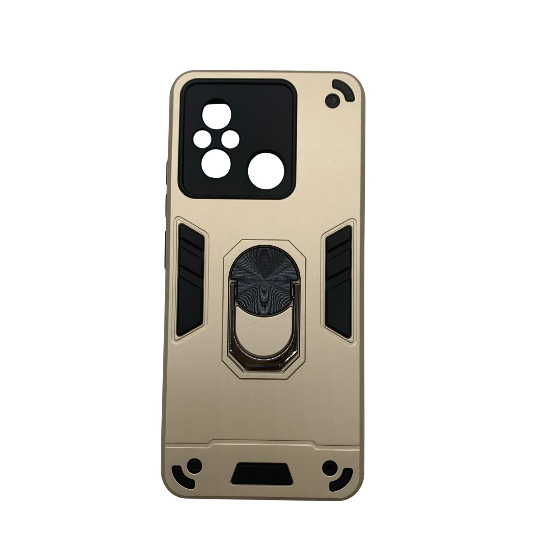 Redmi 12C Hard PC Case with ring holder Shockproof Slim back Cover