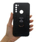 Redmi Note 8 Hard PC Case with ring holder Shockproof Slim back Cover