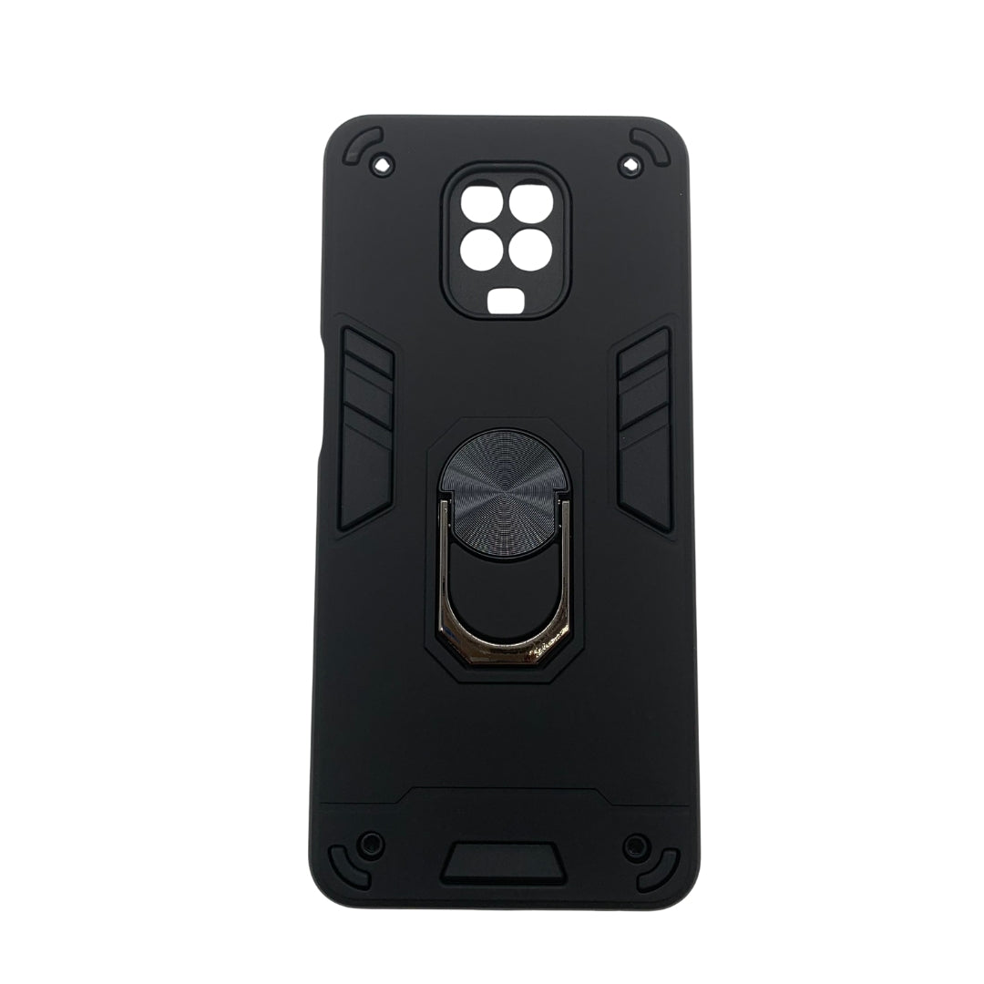 Redmi Note 9s Hard PC Case with ring holder Shockproof Slim back Cover