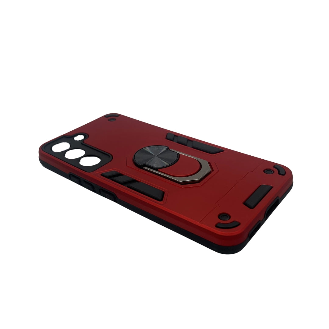 Samsung S22 Hard PC Case with ring holder Shockproof Slim back Cover