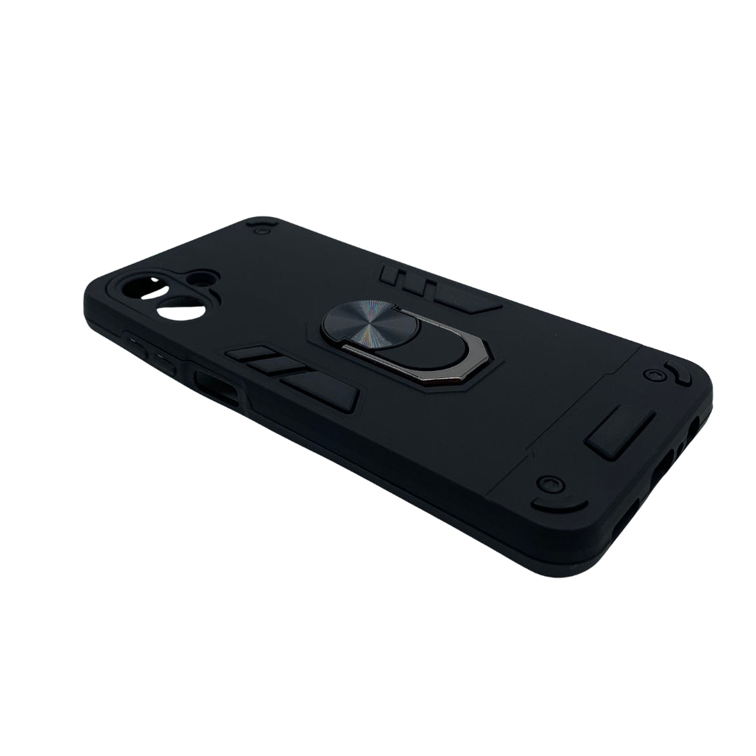 Samsung A07 Hard PC Case with Ring holder Shockproof armour back Cover