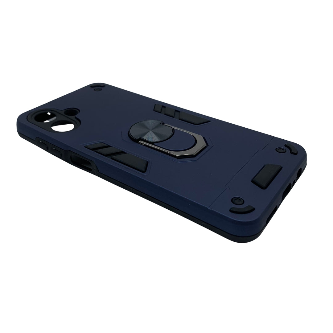 Samsung A07 Hard PC Case with Ring holder Shockproof armour back Cover