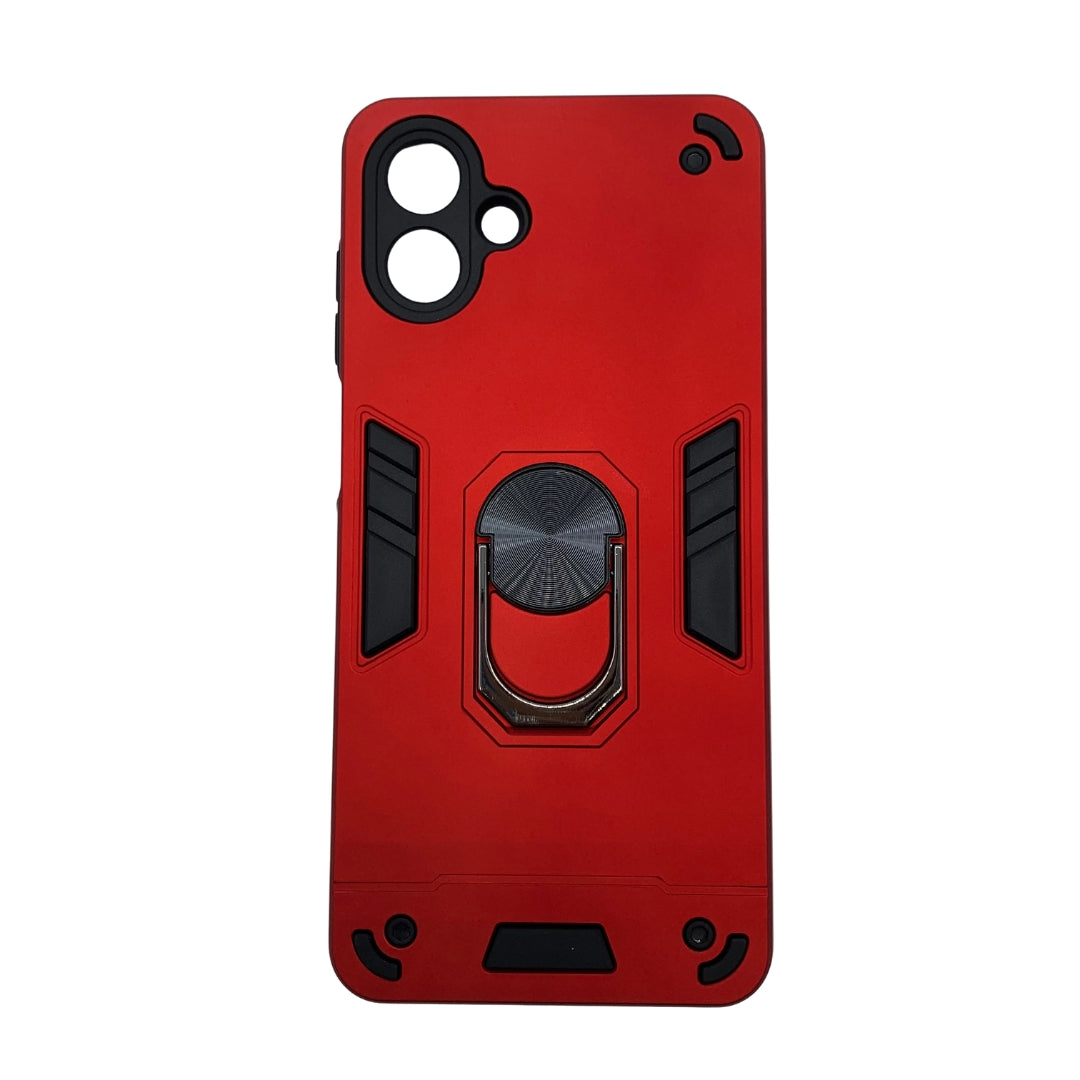 Samsung A07 Hard PC Case with Ring holder Shockproof armour back Cover